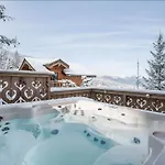 Raffine Avec Acces Pistes Et Jacuzzi - Fr-1-568-57 아파트 쿠쉐벨