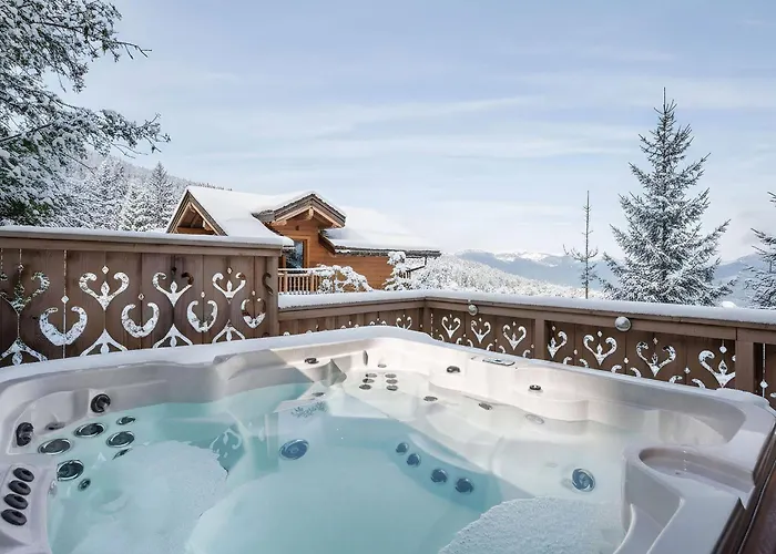 Raffine Avec Acces Pistes Et Jacuzzi - Fr-1-568-57 Apartman Courchevel